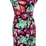 Sangria Sleeveless dress with vibrant floral! Photo 1