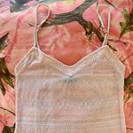 American Eagle embroidered light pink cami Photo 4