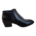 Amazon Essentials Black Faux Leather Ankle Booties Women’s Size 6.5 Photo 4