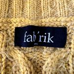 fab'rik  Yellow Sweater‎ M/L Photo 1
