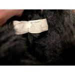 Isotoner  black faux fur bootie slippers womens 6.5 Photo 2