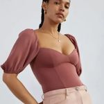 Aritzia | Wilfred Novella Blouse in Dusty Rose Size XS Bustier with Side Zipper Photo 0