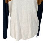 Madewell  Ashbury Colorblock Sweater Women’s Small Mock Neck Wool Blend Pullover Photo 3