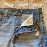 Levi's Levi Levi’s Wedgie Straight Frayed Hem Jeans Photo 4