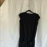 ALBION FIT Albion Black Cap Sleeve Jumpsuit Photo 5