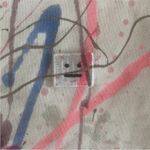 Acne Studios Women's Off-White Splatter Paint Sweatshirt Crewneck Oversized XXS Photo 3