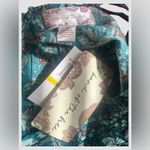 Band of Gypsies B.O.G. Band Of Free Jewel Teal Floral Wrap Maxi Ruffle Dress Medium Viscose NWT Photo 9