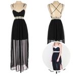 Altar'd State  Lace Moonlit Maxi Dress Size XS Photo 1