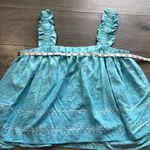 Crown & Ivy Womens Blue Flowy Tank Top Size Large Photo 6