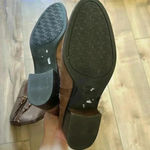 Franco Sarto  Coraline Riding Boots Tan Brown Leather Knee High Zip Women’s Sz 9 Photo 6