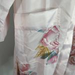 Weddingstar Womens Dressing Robe Floral Belted‎ S/M Pink Size M Photo 5