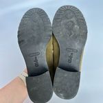 Cole Haan  Size 6.5 Olive Green Suede Leather Block‎ Heeled Loafer Dark Academia Photo 2