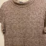 Shop The Trends Womens Midi Shirt Dress XL Beige White Squares Print Bust 42” Tan Photo 1