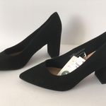 Black Suede Pumps, Size 7 Photo 2
