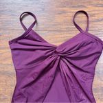 MiracleSuit • Rock Solid Love Knot One Piece swimsuit twist Shiraz burgundy Photo 4