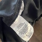 Loft  Sandwashed Black/Dark Gray Ruffle Halter Flounce Dress sz M Photo 6