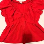 Sienna Sky  Vibrant Red Blouse Photo 1