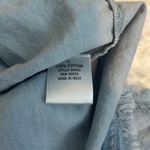 Mi Ami large tired chambray skirt Blue Photo 5