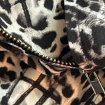 Chico's  Leopard Jacket Gray XL Or‎ 3 Photo 4