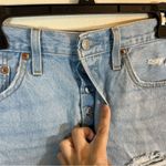 Levi's ✨ Levi’s Women’s Light Wash Distressed 501 Button Fly Shorts 30 Photo 2