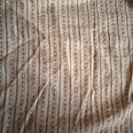 Vtg LL Bean Dobby Pintuck Cream/Beige Cotton Prairie Flannel Nightgown, Size XL Red Photo 5