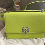 Tory Burch Authentic Leather/suede magnetic flap shoulder/Crosby convertible Photo 2