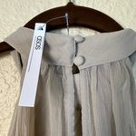 ASOS  Highneck Halter Soft Midi Dress NWT Photo 12