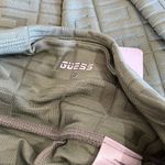 Guess NWT  Women's Dana Embossed Full-length Leggings In Ocean Sage Photo 3