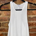 Splendid Reformation  White Sleeveless 1X1 Racerback Tank Top Women's Size Large Photo 3