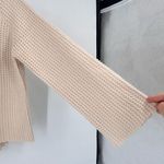 Main Strip  Women's Knit Turtleneck Pullover‎ Sweater Cream Size Small fisherman Photo 1