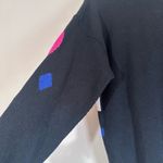 The Limited Vintage 90’s Rhinestone beaded ClownCore art to wear pull over sweater size M/L Photo 9