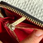 Cuyana Pebbled Leather Long Zip Continental Wallet Black/Red, VGUC, Has Monogram Photo 9