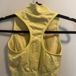 Gymshark Yellow  Quarter Zip Halter Top Photo 3