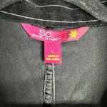 NWT -  So Real So Right Juniors black pinstriped blazer - Size Large Photo 5