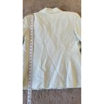 Vtg Samantha Taylor Women's Light Blue Silk Linen Blend Blazer Jacket Size 14 Photo 4