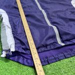 Vintage Kansas State Windbreaker MD 90s Wildcats Team Issue Track Jacket Purple Size M Photo 6