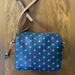 Fossil  Airplane Crossbody Bag | Geometric Airplane Print | Leather Strap Photo 1