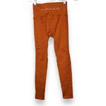 Alphalete Spiced Orange Halo Seamless High Rise Fitted Leggings Small Photo 3