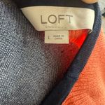Loft Women's Colorblocked Sweater Tank  100% Cotton Photo 5