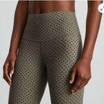 Everlane Polka Dot Perform Ankle Leggings Taupe Grey Photo 1