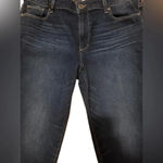 Paige Dark Blue Slim Boyfriend High Rise Cropped Straight Leg Jeans size 30 New Photo 10