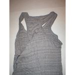 Adrienne Vittadini New Womens NWT Sleeveless Maxi Dress Gray White XL Rayon Tank Photo 4