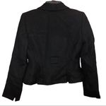 Tahari  Arthur S Levine Tailored‎ Cropped Wool Blend Blazer Black Petite 2P Photo 1