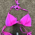 Hoaka Swimwear Pink & Purple Ombre Bikini Set Photo 4