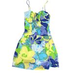 Sabo Skirt Sabo Floral Corset Chest Sleeveless Spaghetti Strap Massiel Mini Dress size XS Photo 4