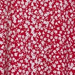 J.Crew Floral Sleeveless Scalloped Neck Back Cami Adjustable Straps Top 0 Red Photo 9