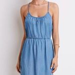 Life in Progress Denim Chambray Lyocell Tank Mini Dress Casual Sleeveless summer Photo 0