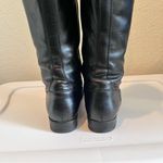 Frye  Women’s 6.5 Molly Knee High Tall Black Leather Riding Boots Photo 9