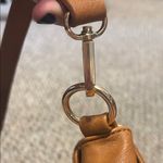 Moda Luxe  Tan Shoulder Bag with Suede Flap Photo 5