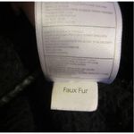 Canada Weather Gear Black Faux Fur Zip Photo 6